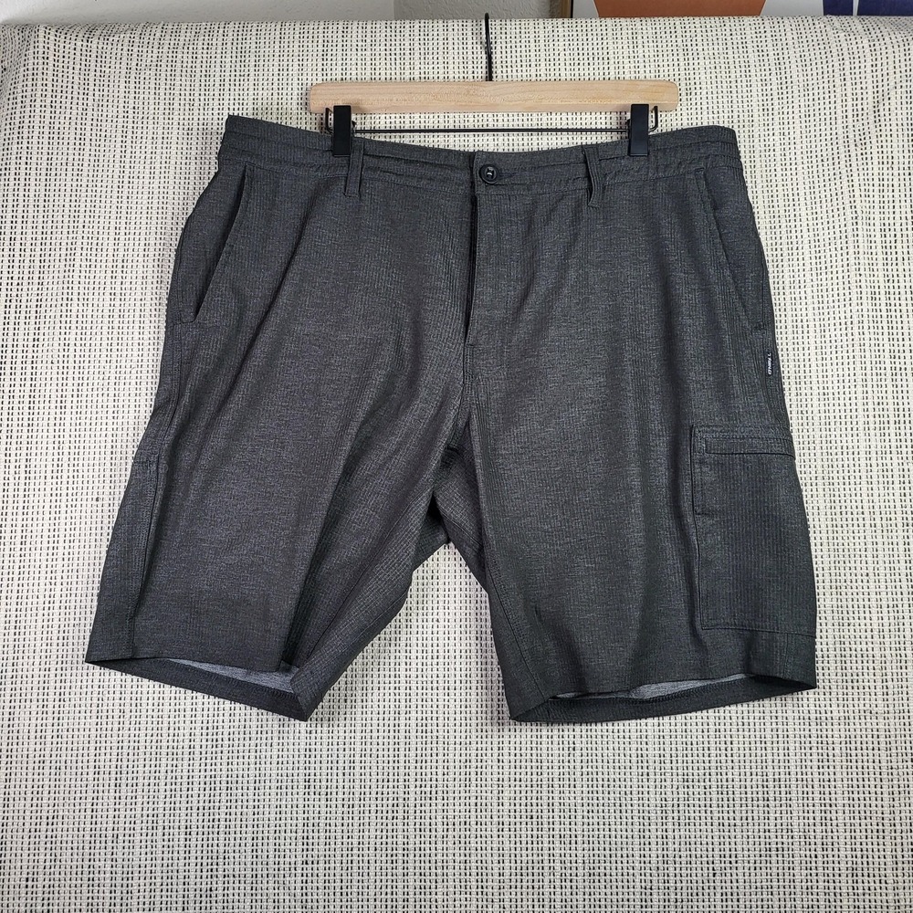O'Neill‎ Cross Step VL3 Shorts Mens 38 Gray Cargo Quick Dry Outdoor Performance